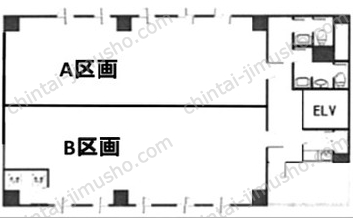 ウィズ新横浜8Fの間取図