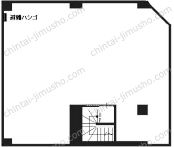 第2河田ビルB1Fの間取図