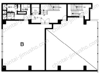 柏屋ビル7Fの間取図