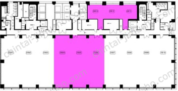 丸の内北口ビルディング20Fの間取図