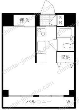 エミナンス東方1Fの間取図