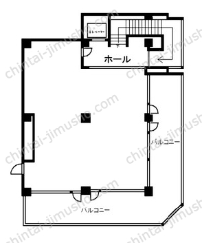 吉村ビル3Fの間取図