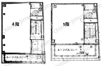 SKR赤坂ビル一括貸の間取図