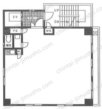 アローム赤坂2Fの間取図