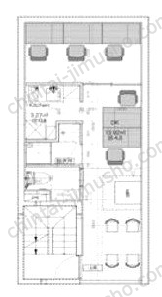 CGA新富2Fの間取図