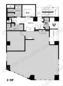 VORT秋葉原Ⅶ2Fの間取図