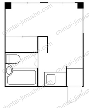 服部アパート1Fの間取図