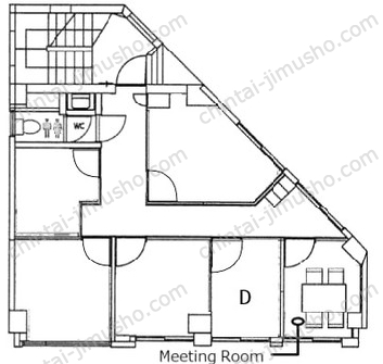 WORK＆HOUSE水道橋3Fの間取図