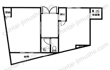 四つ木1階店舗1Fの間取図