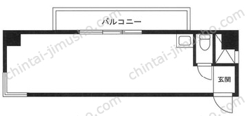 アドヴァンスビル5Fの間取図