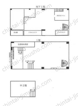 川上ビル一括貸の間取図