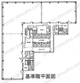 新宿エルタワー14Fの間取図