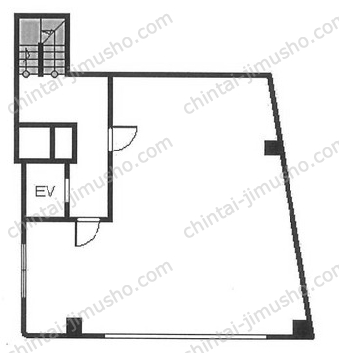 さくら草ビル2Fの間取図