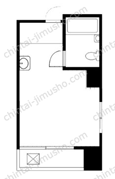 リュウビマンション4Fの間取図