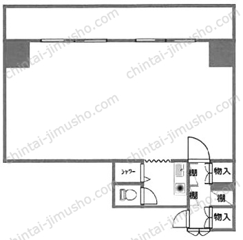 キャッスルマンション笹塚5Fの間取図