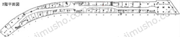 銀座ファイブ2Fの間取図