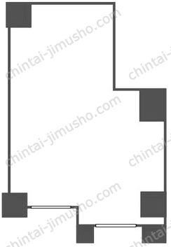 中銀新橋マンシオン1Fの間取図