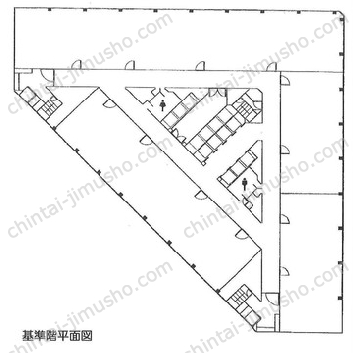 新宿第一生命ビル7Fの間取図