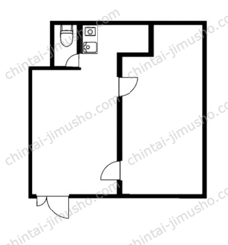 リバーハイツ石川町3Fの間取図