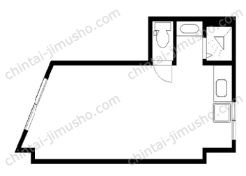 新宿武蔵野マンションB1Fの間取図