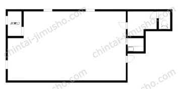 産広美工ビル8Fの間取図