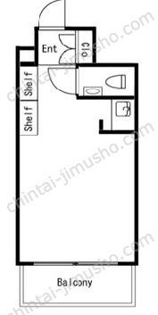 東銀座ロイアルハイツ7Fの間取図