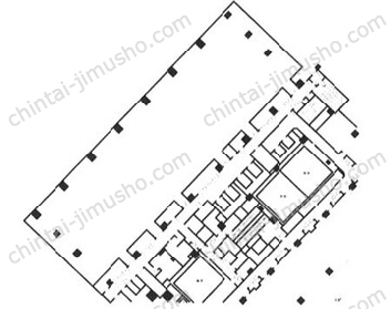 Shibuya Sakura Stage（SAKURAタワー）9Fの間取図