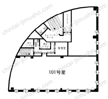 ソフィアサークビル1Fの間取図