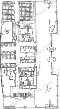 グランパークタワー1Fの間取図