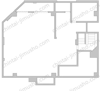 中川ビル一括貸の間取図