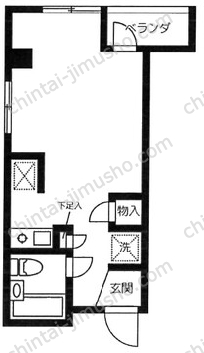 プリムローズ2Fの間取図