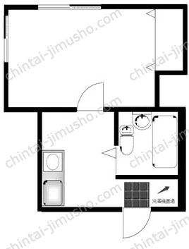 栄ビル1Fの間取図