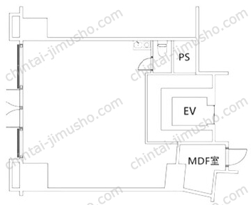 パークホームズ小石川1Fの間取図