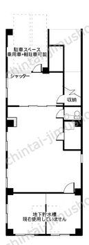 米須ビル1Fの間取図