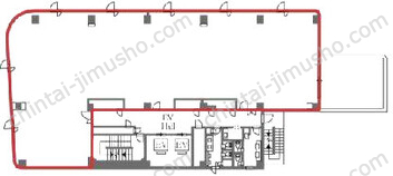 UBG東池袋ビル7Fの間取図