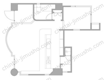 下北沢ビル1Fの間取図