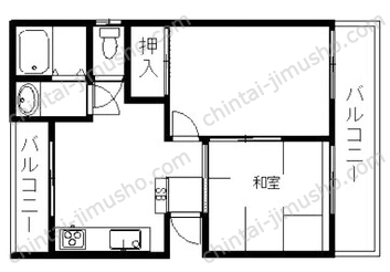 マーガレットハウス2Fの間取図