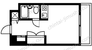 コンフォーレ2Fの間取図