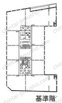 新大手町ビル8Fの間取図