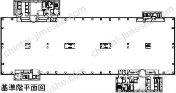 新宿イーストサイドスクエア18Fの間取図