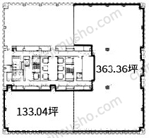 品川シーサイドサウスタワー12Fの間取図