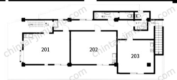 東浅川ビル2Fの間取図