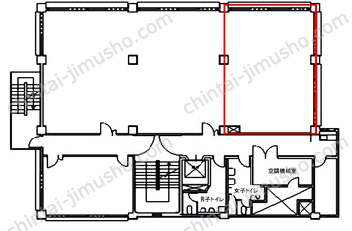 JCII一番町ビル5Fの間取図