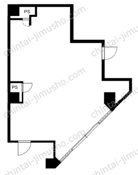 勝どき2丁目富永ビル1Fの間取図