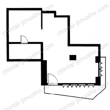 七宝マンション1Fの間取図