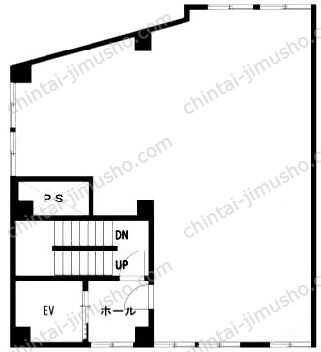 ミウラプラザビル6Fの間取図