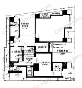 パークリュクス神田多町1Fの間取図