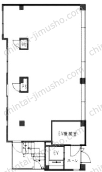 KIKUMAビル1Fの間取図