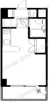 T's garden南柏4Fの間取図