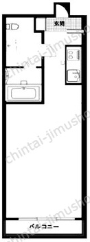 秀和青南レジデンス3Fの間取図